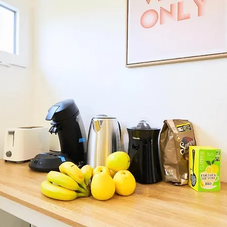 Ferienhaus Mona Lisa : Superbe Loft Centre - Parking Gratuit - Wifi Ultra Rapide-appareil Massage-netflix-jeu Societe